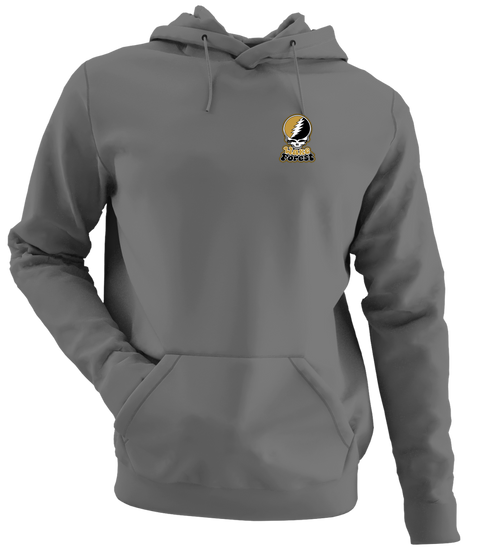 Wake Forest Stealie Premium Unisex Hoodie — Design: Wake Forest University — Charcoal