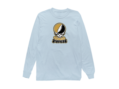 Wake Forest Stealie Premium Unisex Long-Sleeve — Chambray