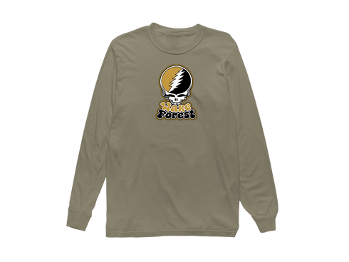 Wake Forest Stealie Premium Unisex Long-Sleeve — Sandstone