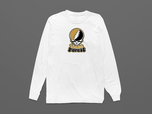 Wake Forest Stealie Premium Unisex Long-Sleeve — White