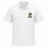 Wake Forest Stealie Premium Unisex Polo — Design: Wake Forest University — White