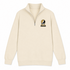 Wake Forest Stealie Premium Unisex Quarter-Zip — Design: Wake Forest University — Sand