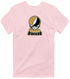 Wake Forest Stealie Premium Unisex T-Shirt — Design: Wake Forest University — Light Pink