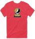 Wake Forest Stealie Premium Unisex T-Shirt — Design: Wake Forest University — Heather Red