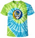 Warriors Stealie Tie-Dye T-Shirt