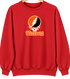 Wartburg Stealie Premium Unisex Crewneck — Design: Wartburg College — Red