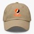 Wartburg Stealie Premium Unisex Dad Hat — Design: Wartburg College — Khaki