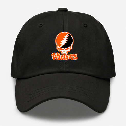 Wartburg Stealie Premium Unisex Dad Hat — Design: Wartburg College — Black