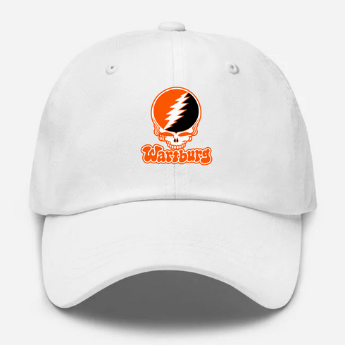 Wartburg Stealie Premium Unisex Dad Hat — Design: Wartburg College — White