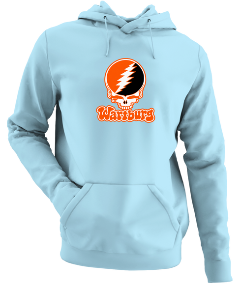 Wartburg Stealie Premium Unisex Hoodie — Design: Wartburg College — Light Blue