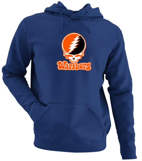 Wartburg Stealie Premium Unisex Hoodie — Design: Wartburg College — Navy