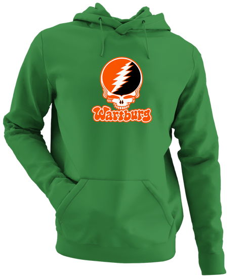 Wartburg Stealie Premium Unisex Hoodie — Design: Wartburg College — Irish Green