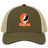 Wartburg Stealie Premium Unisex Trucker Cap — Design: Wartburg College — Moss/Khaki