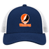 Wartburg Stealie Premium Unisex Trucker Cap — Design: Wartburg College — Navy/White