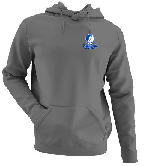 Washington and Lee Stealie Premium Unisex Hoodie — Design: Washington and Lee University — Charcoal