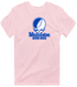 Washington and Lee Stealie Premium Unisex T-Shirt — Design: Washington and Lee University — Light Pink