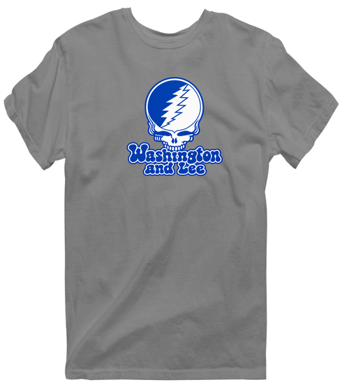 Washington and Lee Stealie Premium Unisex T-Shirt — Design: Washington and Lee University — Dark Heather