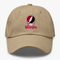 Washington Stealie Premium Unisex Dad Hat — Design: Washington College — Khaki