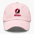 Washington Stealie Premium Unisex Dad Hat — Design: Washington College — Pink