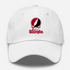 Washington Stealie Premium Unisex Dad Hat — Design: Washington College — White