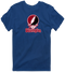 Washington Stealie Premium Unisex T-Shirt — Design: Washington College — Navy