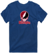 Washington Stealie Premium Unisex T-Shirt — Design: Washington College — Navy