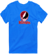 Washington Stealie Premium Unisex T-Shirt — Design: Washington College — Royal