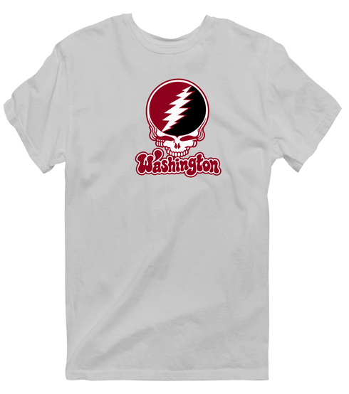 Washington Stealie Premium Unisex T-Shirt — Design: Washington College — Sport Grey