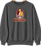 Washington Helmet Stealie Premium Unisex Crewneck — Washington Commanders — Dark Heather