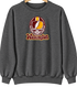 Washington Helmet Stealie Premium Unisex Crewneck — Washington Commanders — Dark Heather