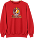 Washington Helmet Stealie Premium Unisex Crewneck — Washington Commanders — Red
