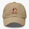 Washington Helmet Stealie Premium Unisex Dad Hat — Washington Commanders — Khaki