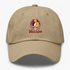Washington Helmet Stealie Premium Unisex Dad Hat — Washington Commanders — Khaki