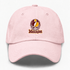 Washington Helmet Stealie Premium Unisex Dad Hat — Washington Commanders — Pink