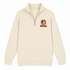 Washington Helmet Stealie Premium Unisex Quarter-Zip — Washington Commanders — Sand