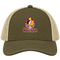 Washington Helmet Stealie Premium Unisex Trucker Cap — Washington Commanders — Moss/Khaki