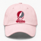 Washington Stealie Premium Unisex Dad Hat — Design: Washington State University — Pink