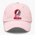 Washington Stealie Premium Unisex Dad Hat — Design: Washington State University — Pink