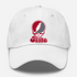 Washington Stealie Premium Unisex Dad Hat — Design: Washington State University — White