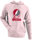 Washington Stealie Premium Unisex Hoodie — Design: Washington State University — Light Pink