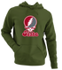Washington Stealie Premium Unisex Hoodie — Design: Washington State University — Military Green