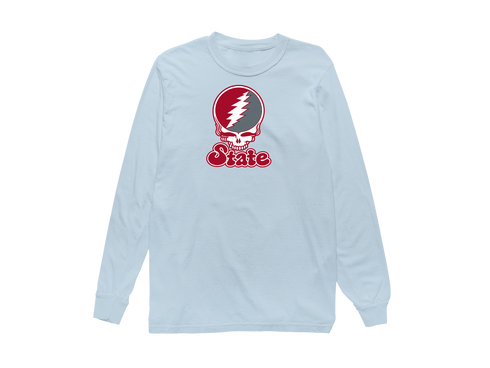 Washington Stealie Premium Unisex Long-Sleeve — Design: Washington State University — Chambray