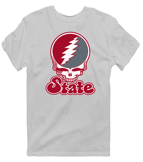 Washington Stealie Premium Unisex T-Shirt — Design: Washington State University — Sport Grey