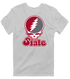 Washington Stealie Premium Unisex T-Shirt — Design: Washington State University — Sport Grey