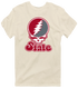 Washington Stealie Premium Unisex T-Shirt — Design: Washington State University — Sand