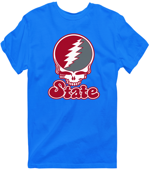 Washington Stealie Premium Unisex T-Shirt — Design: Washington State University — Royal