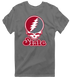 Washington Stealie Premium Unisex T-Shirt — Design: Washington State University — Charcoal