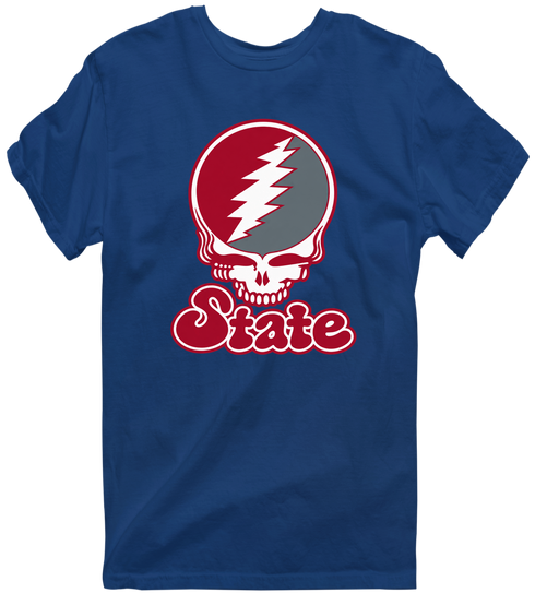 Washington Stealie Premium Unisex T-Shirt — Design: Washington State University — Navy