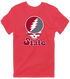 Washington Stealie Premium Unisex T-Shirt — Design: Washington State University — Heather Red
