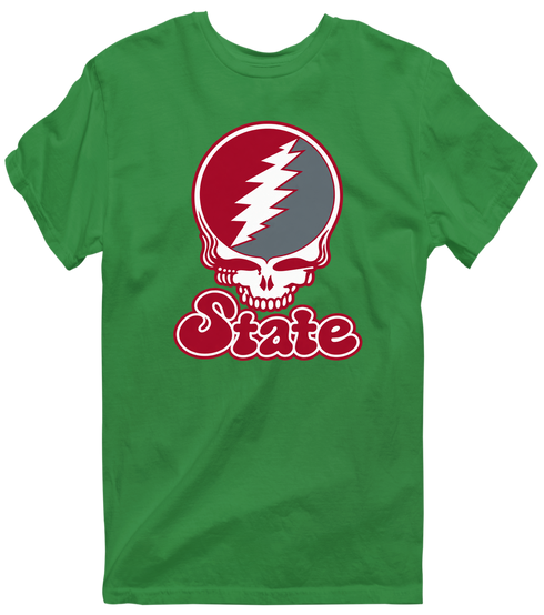 Washington Stealie Premium Unisex T-Shirt — Design: Washington State University — Irish Green